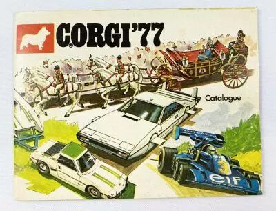 Catalogue Détaillant Français Corgi Toys 1977 (Corgi Junior, Corgi