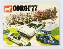 Catalogue Détaillant Français Corgi Toys 1977 (Corgi Junior, Corgi Super)