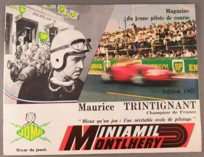 Catalogue Joma Miniamil Montlh�ry 1963 - Voitures Pistes Accessoires