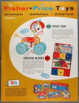 Catalogue Jouets Fisher-Price 1963