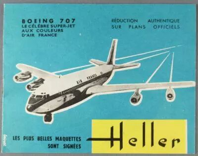 Catalogue Maquettes Heller 13x10cm Ann�es 60