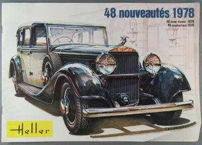 Catalogue Maquettes Heller Nouveaut�s 1978 A4 12 pages Couleurs
