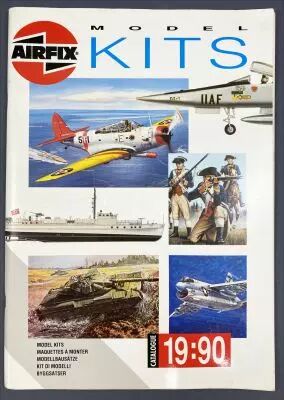 Catalogue professionnel Airfix 1990 (Europe)