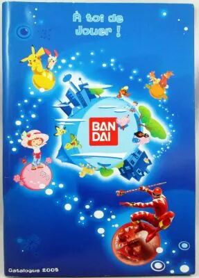 Catalogue professionnel Bandai France 2005 (Power Rangersn Pokemon, Astro Boy, Gundam, Teen Titans, Doremi Magique...