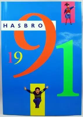 Catalogue professionnel Hasbro France 1991 (G.I.Joe, Transformers, Mon Petit Poney, Sweetie Pups, Craquinoux...)