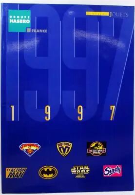 Catalogue professionnel Hasbro France 1997 (Star Wars, Jurassic Park, Batman, Gargoyles, Action Man, Superman, Sindy, Starla, Be