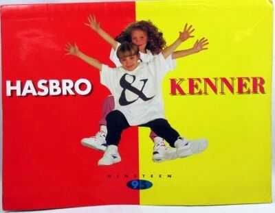 Catalogue professionnel Hasbro Kenner UK 1995 (Sindy, Action Man, Transformers, Alien, Predator, Batman Animated Series...)