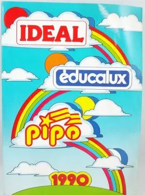 Catalogue professionnel Ideal Pipo Educalux France 1990