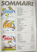 Catalogue professionnel Ideal Pipo Educalux France 1990
