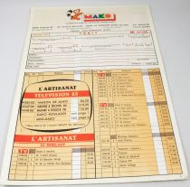 Catalogue professionnel Mako France 1983