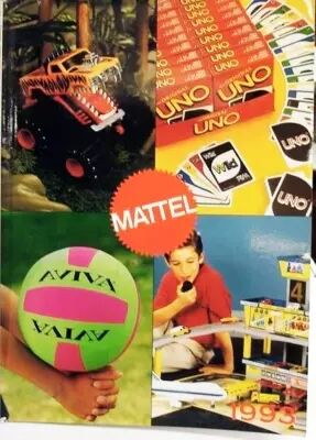 Catalogue professionnel Mattel France 1993 (gar�ons)