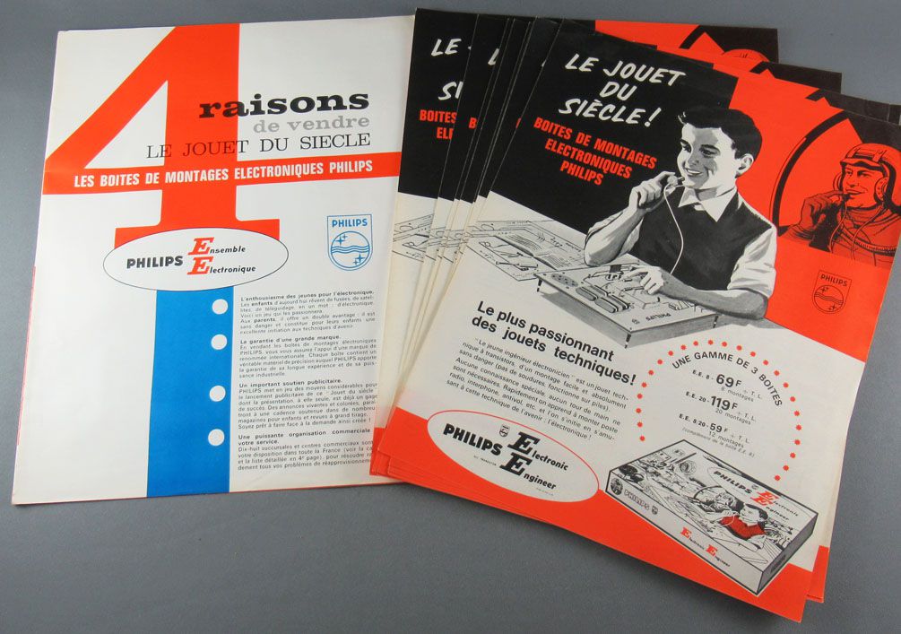 Catalogue Professionnel Philips1964 Boites de Montages Electroniques