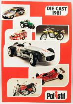 Catalogue professionnel Polistil France Die-cast 1981