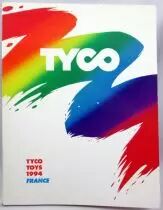 Catalogue professionnel Tyco France 1994 (Crash Dummies, X-Men, Matchbox, Thunderbirds, Cadillacs & Dinosaurs, Double Dragon...)