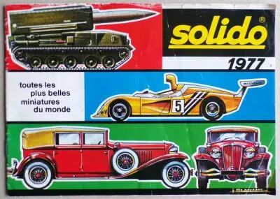Catalogue Solido 1977 24 Pages Couleurs 21 x 15cm
