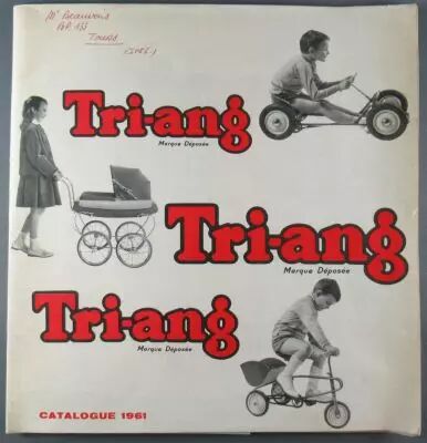 Catalogue Triang 1961 + Tarifs - Voitures � P�dales Tricycles Kart