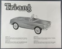 Catalogue Triang 1962 - Voitures à Pédales Tricycles Camions