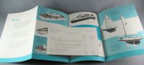 Catalogue Triang Dossier Presse 1961 + Tarifs - Bateaux