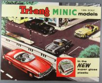 Catalogue Triang Minic Models 1963 - Voitures Electrique 1/20 Gamme Maximus & Major Animals