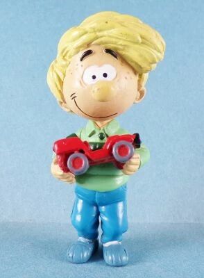 C�dric - Figurine PVC Plastoy - C�dric avec son Jouet 