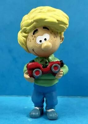 C�dric - Plastoy PVC Figure - C�dric with his toy