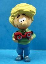 Cédric - Plastoy PVC Figure - Cédric with his toy