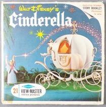 Cendrillon - Pochette de 3 Disques Sawyer\'s Inc. View-Master 3-D R&eacute;f B 318