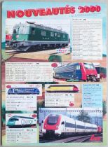 Centre du Modeliste Catalog News 2000 HO N Scale Locomotives Cars Wagons 4 Pages A4