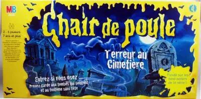Chair de Poule : Terreur au Cimeti�re - Jeu de plateau - MB Jeux 1996