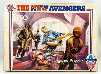 Chapeau Melon & Bottes de Cuir (The New Avengers) - Puzzle 750p n�2 (Arrow Games Ltd 1976)