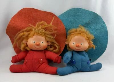 Chapi Chapo - Set de 2 Poup�es Ceji Clodrey (loose)