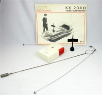 Char de l\'espace KX 2000 radio-commandé (version gris métal et vert) - S.L.J Société Lyonnaise de Jouets 1969