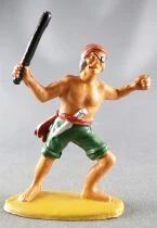  Charbens - Plastic Figure 60mm - Pirates - Bare Chest with Club
