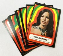 Charlie\'s Angels (Drôles de Dames) - Topps Trading Bubble Gum Cards (1977) - Série 4 complète 65 cartes + 10 stickers