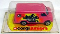 Charlie\\\'s Angels Custom Van  - Corgi Junior 1977
