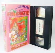 Charlotte aux Fraises - Cassette VHS Récré Vidéo - Les Aventures de Fraisinette \ Trouble-fête\ 