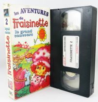 Charlotte aux Fraises - Cassette VHS Récré Vidéo - Les Aventures de Fraisinette vol.2 \ Le grand concours\ 