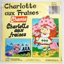 Charlotte aux Fraises - Disque 45Tours - Charlotte aux Fraises chante Quand on a de la chance - AB Productions 1984