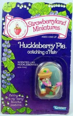 Charlotte aux fraises - Miniatures - Clafoutis Myrtille et le poisson