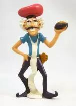 Charlotte aux fraises - Miniatures - Macaron mauve et sa patisserie (loose)