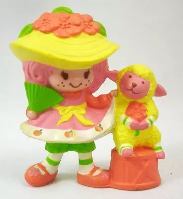 Charlotte aux fraises - Miniatures - Peau de P�che et son �ventail avec Clochette (loose)