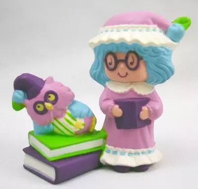 Charlotte aux fraises - Miniatures - Plum Puddin\' fait la lecture � Baie de Sureau (loose)