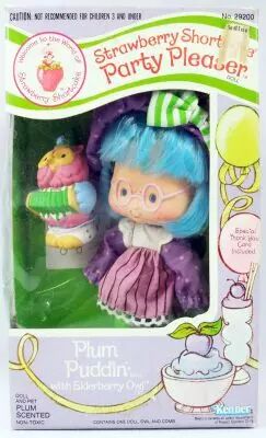 Poupée Vintage Charlotte Aux Fraises – Kenner 1984, Fabrication Hong Kong, Plum Pudding