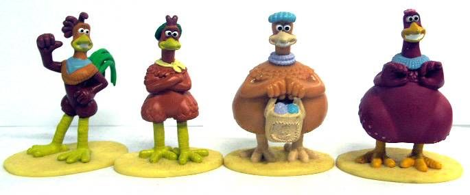 chicken run action figures