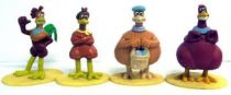 Chicken Run - Set of 4 PVC figures