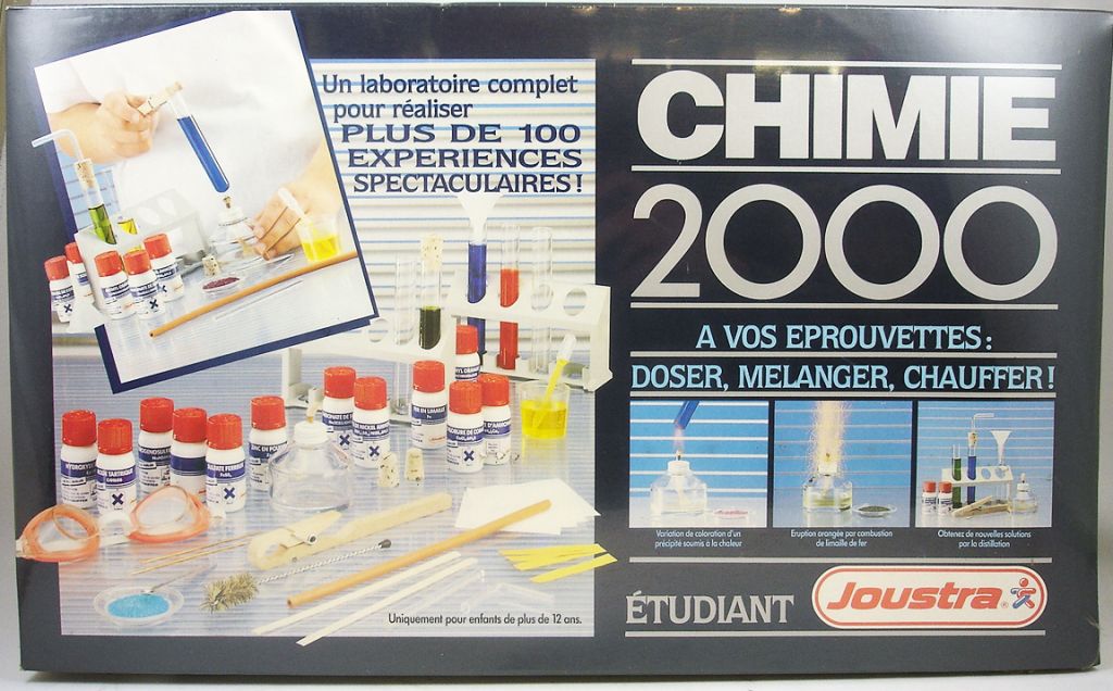 Chimie 2000 - Coffret d'apprentissage éducatif - Joustra 1980