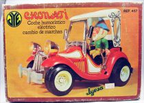 Chonati - Jyesa Espagne - Voiture humouristique électrique 30cm à changement de vitesse