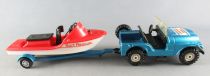 Chopper Squad - Corgi Gift Set n°35 - Jeep & Boat on Trailer Surf rescue no Box