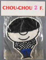 ChouChou & Yéyé - ChouChou Écusson Patch en Tissus Brodé Pantalon Bleu Neuf sous Sachet