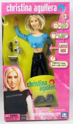 Christina Aguilera \'\'What a Girl Wants\'\' - Poup�e 30cm - Yaboom 2000 - Neuve en boite